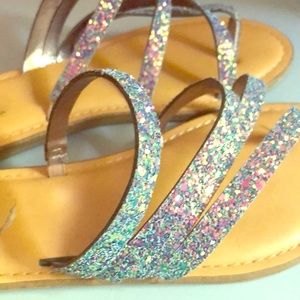 Sparkly Fergalcious sandals 🌟🎆